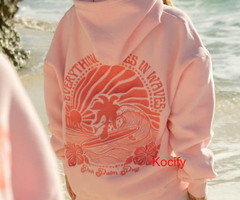 Buy 2 Pink Palm Hoodies & Get 20% Off – The More, The Cozier!