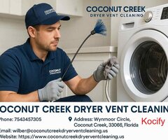 Coconut Creek Dryer Vent Cleaning