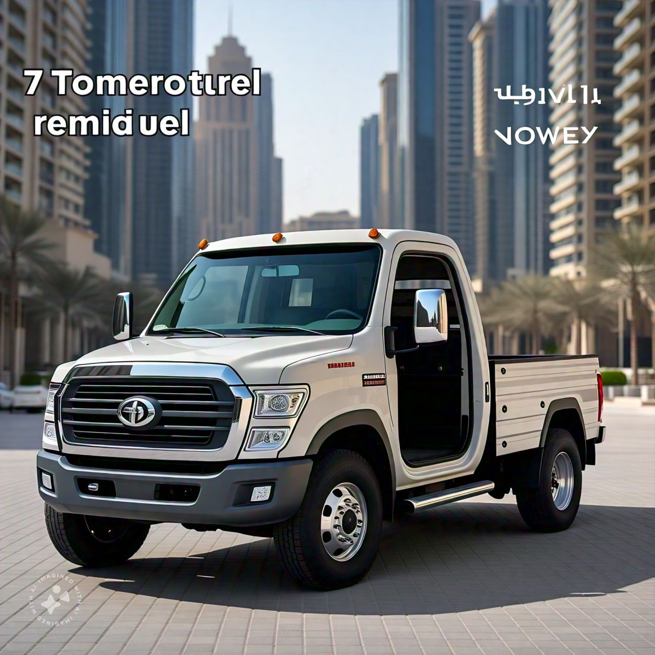 Quick and Easy 7-Ton Pickup Truck Rentals in Dubai for All Your Moving Needs