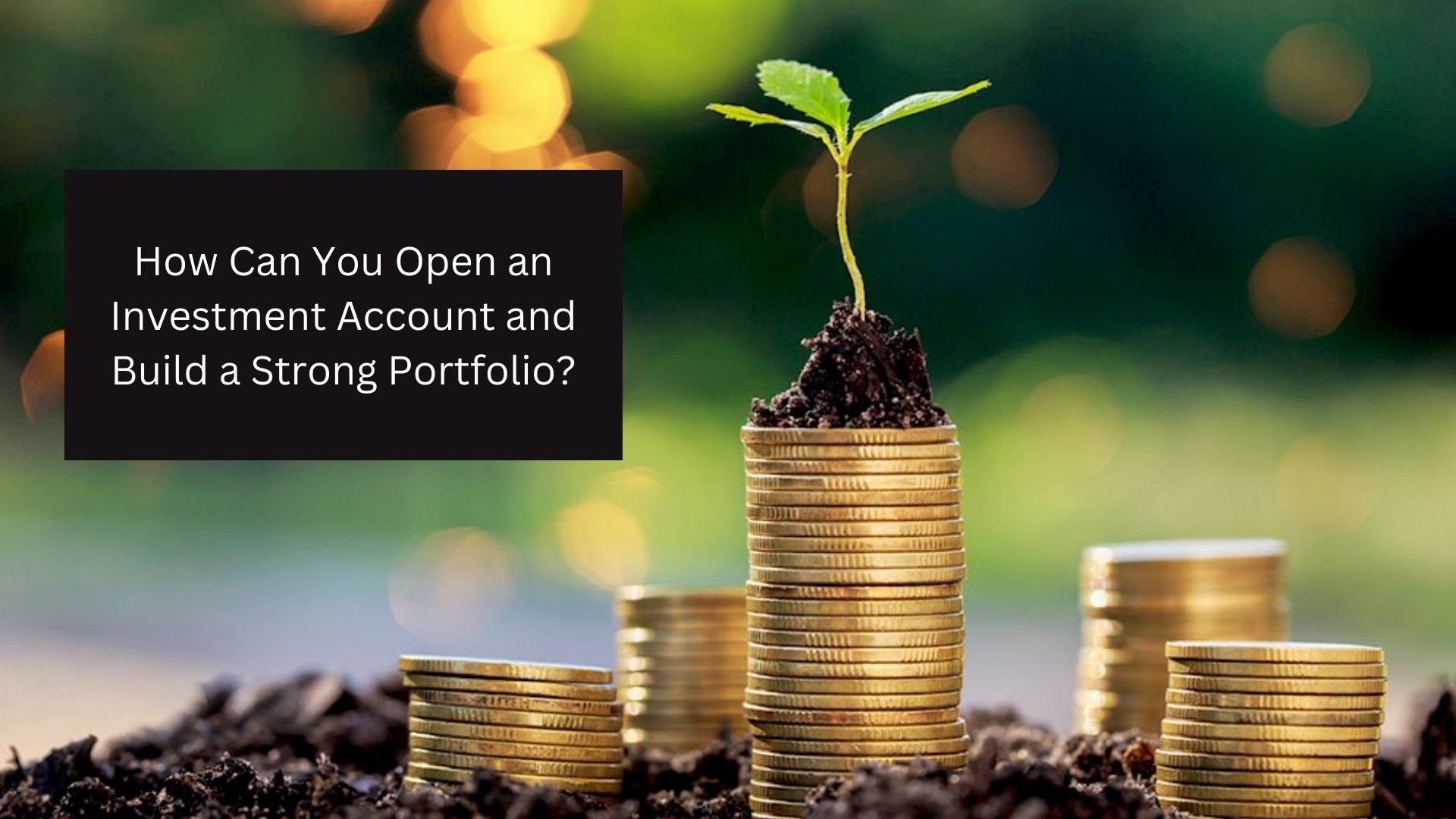 How Can You Open an Investment Account and Build a Strong Portfolio