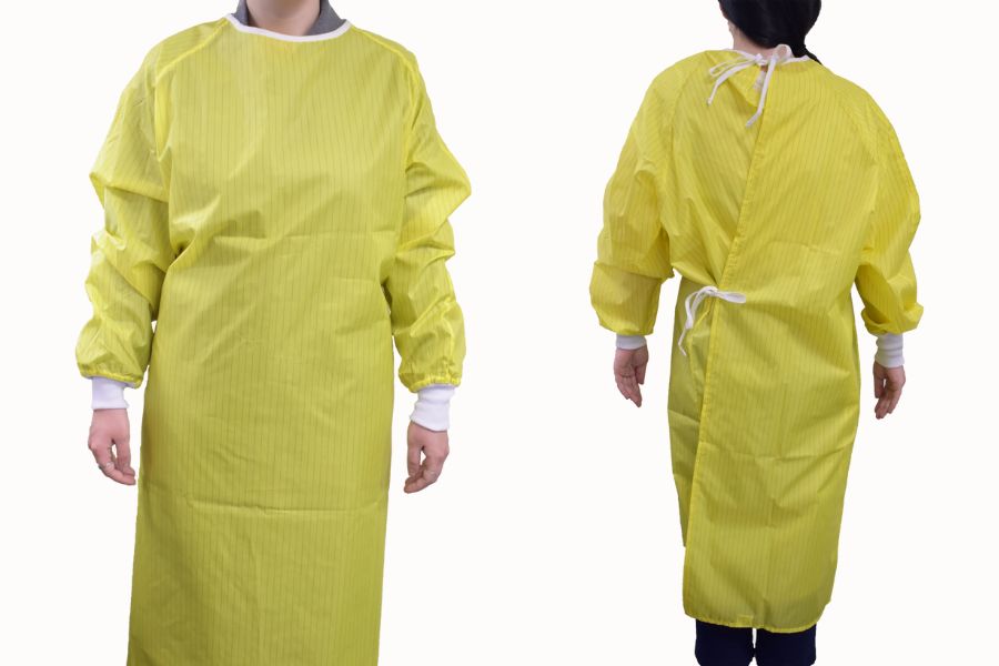 Reusable isolation gowns