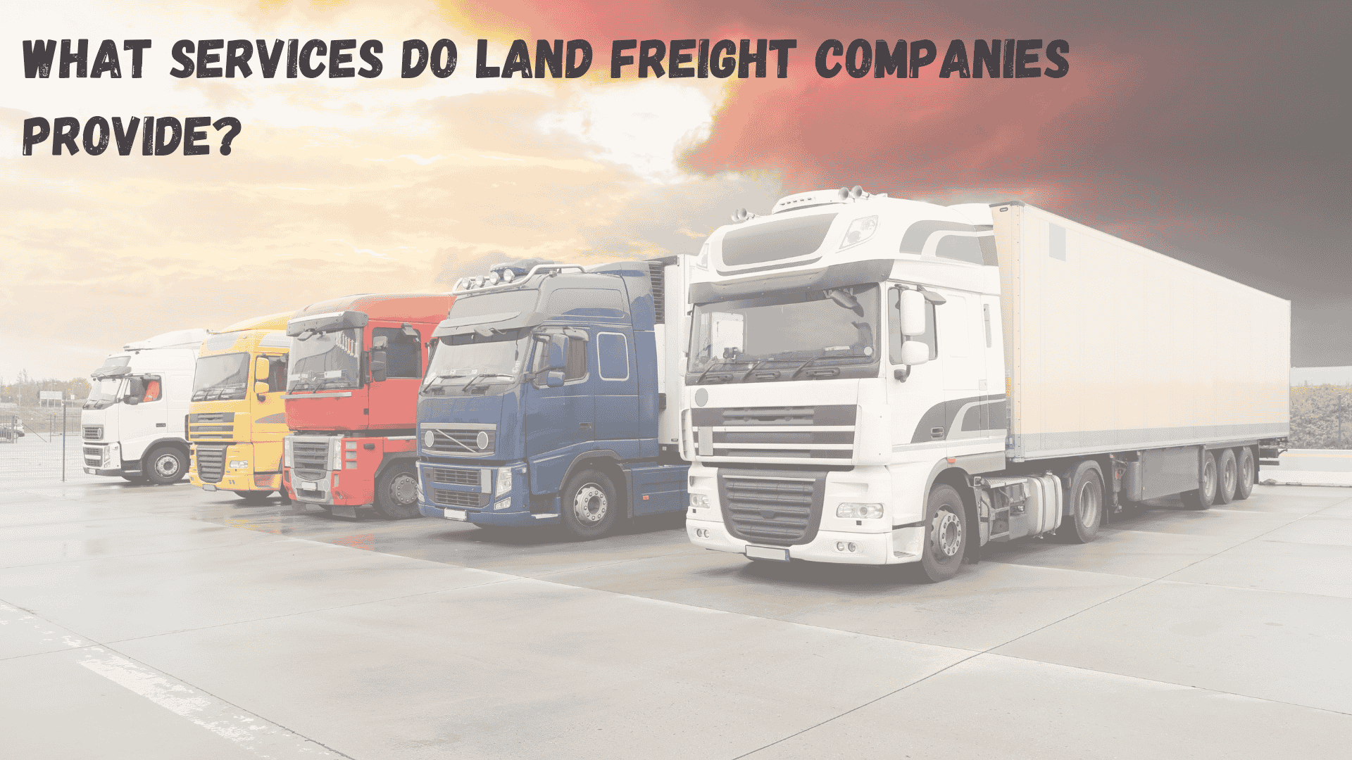 Saudi land freight transportaiton company